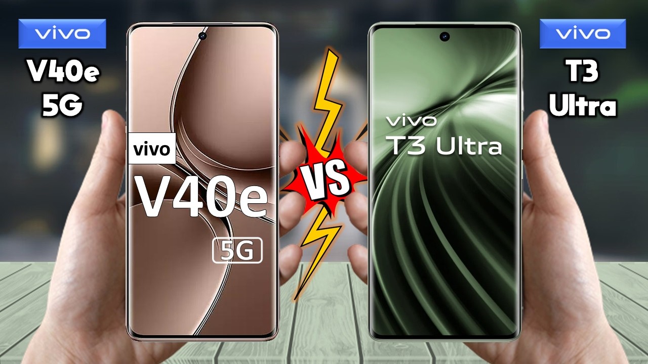 vivo V40e Vs vivo T3 Ultra - Full Comparison 🔥 Which is BETTER for You?