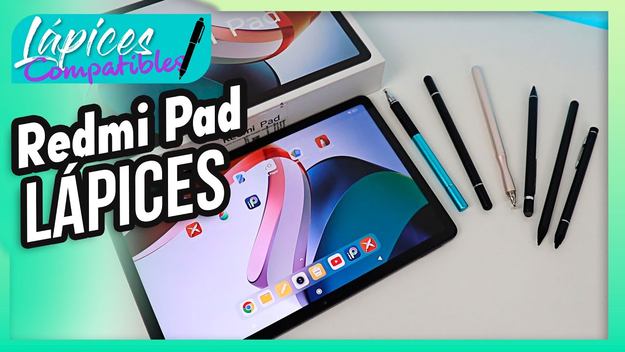 Lápiz compatible para Redmi Pad ✅ Dibuja y toma notas ✏️✒️