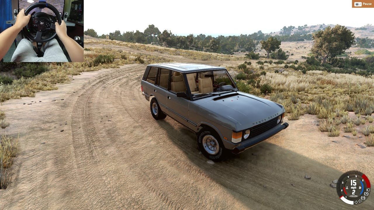 Old Range Rover Off-Road BeamNG.Drive - Thrustmaster T300RS GT