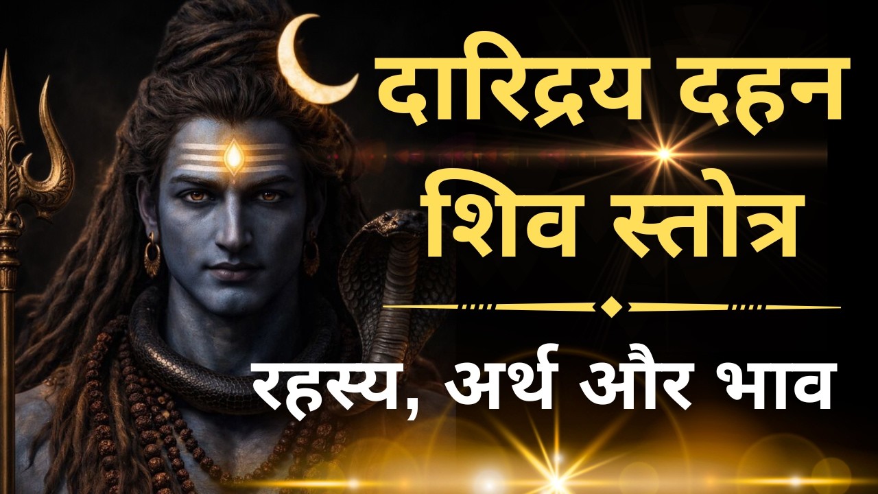 दारिद्रय दहन शिव स्तोत्र | Daridraydukh Dahan Shiva Stotram | Daridraya Dahana Stotram