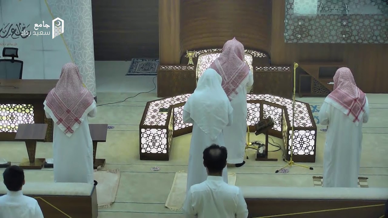 (( يسألك الناس عن الساعة ))تلاوة من صلاة العشاء في جامع سعيد رداد للشيخ يوسف الصقير بتاريخ 23/4/1442
