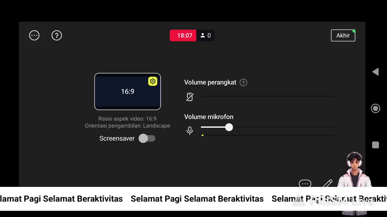 Siaran langsung Gajah