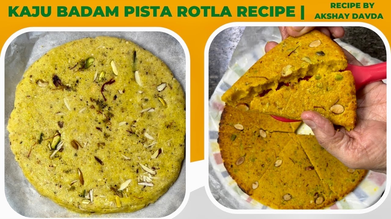 Kaju Badam Pista Rotla | Akshay Davda | #kaju #badam #pista #rotla