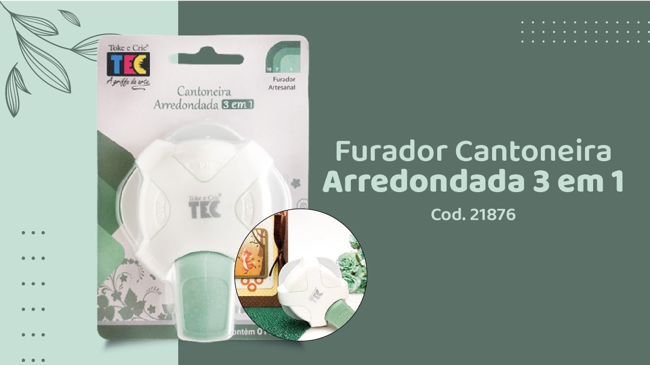 Furador Cantoneira Arredondada 3 em 1 #shorts