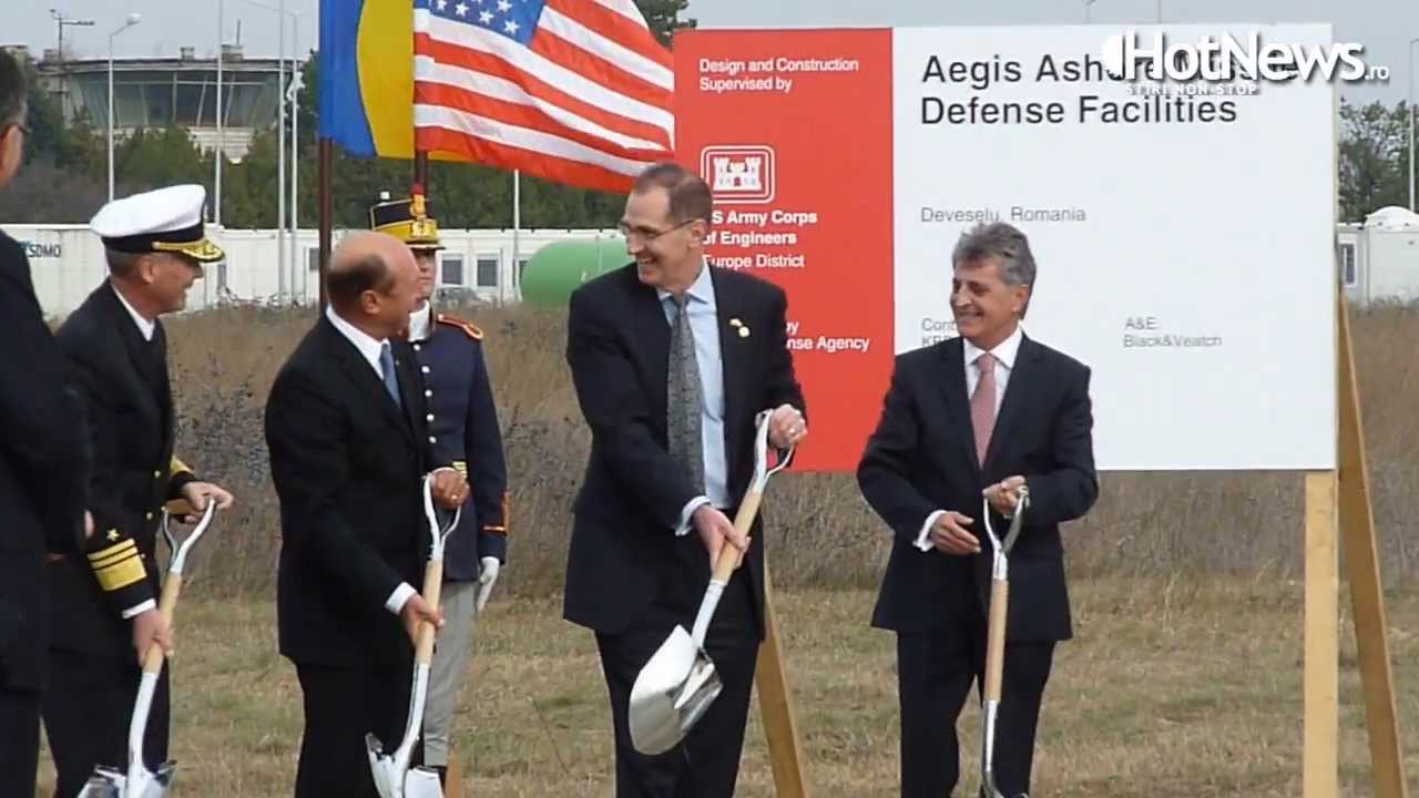 Cum s-a dat startul constructiei bazei anti-racheta de la Deveselu