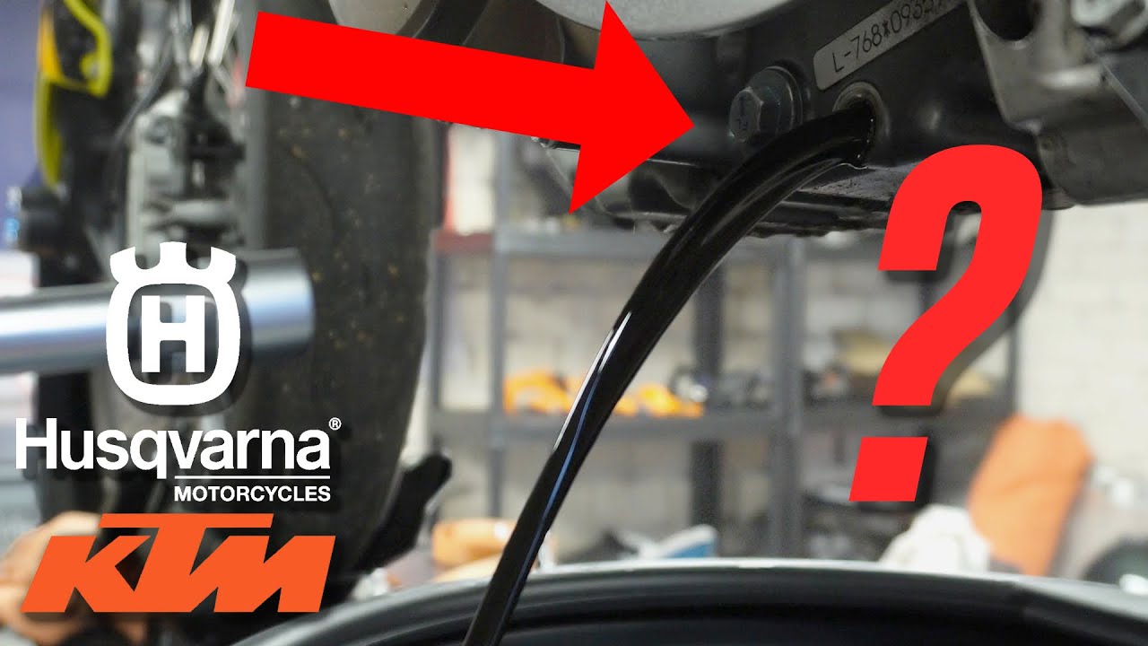 250€ Sparen! ÖLWECHSEL bei KTM 690  Husqvarna 701 selbst machen!
