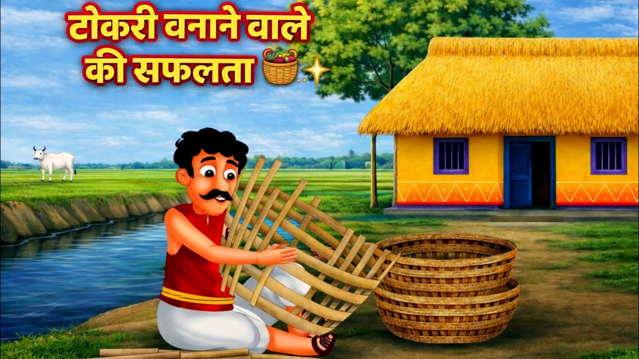 टोकरी वाला Tokri wala । Hindi Story । Hindi Stories Kahaniya । Moral Stories kahaniya । Hindi Kahani