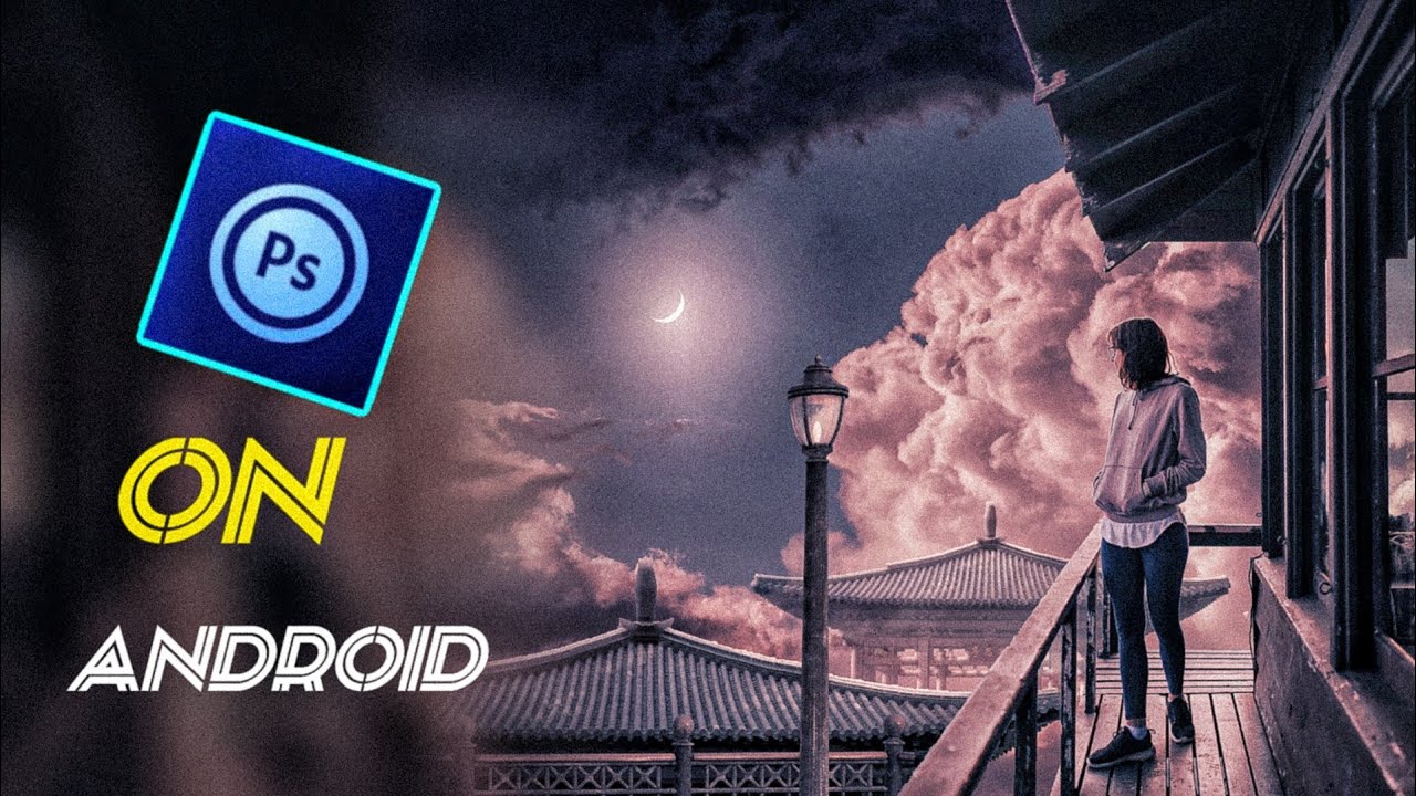 PS Touch Tutorial - SURREAL PHOTO MANIPULATION in ps touch/android