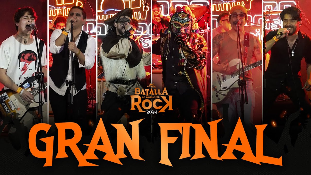 Gran Final Batalla de Bandas de Rock 2024 ⚡ | Huaman Music