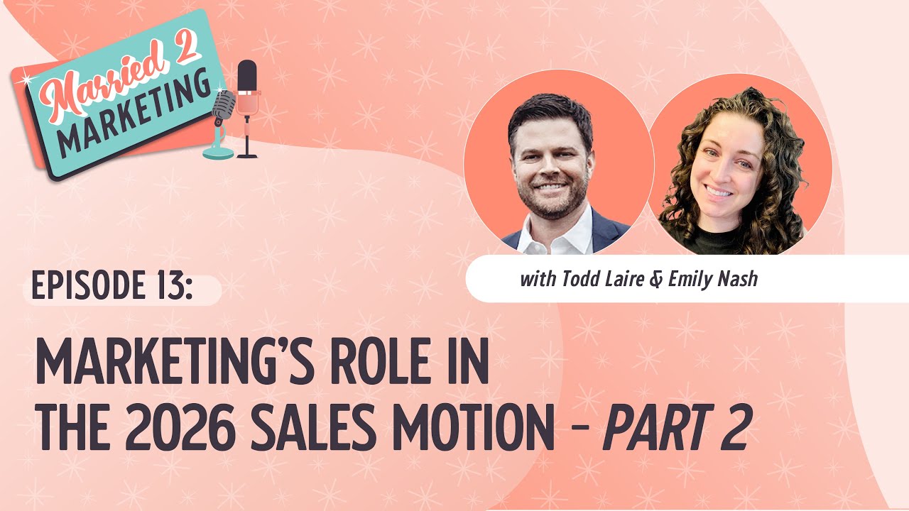 Episode 13 | Marketing's Role in the 2026 Sales Motion Part 2 - LAIRE Digital