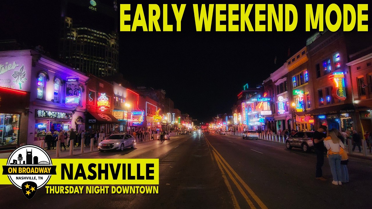 Nashville Thursday Night Live Walk • Long Weekend Warmup • Streetwalkin’ Ep. 51
