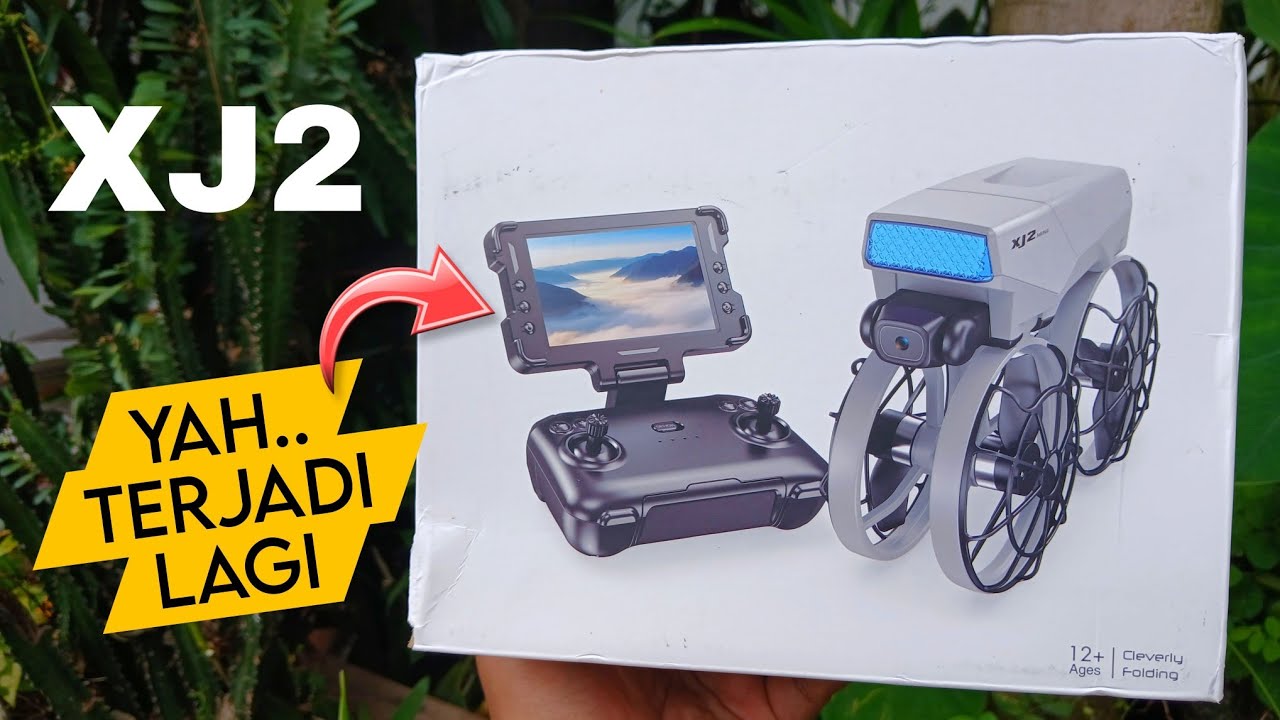 Unboxing Drone XJ2 | Optical Flow Dinamo Brushless