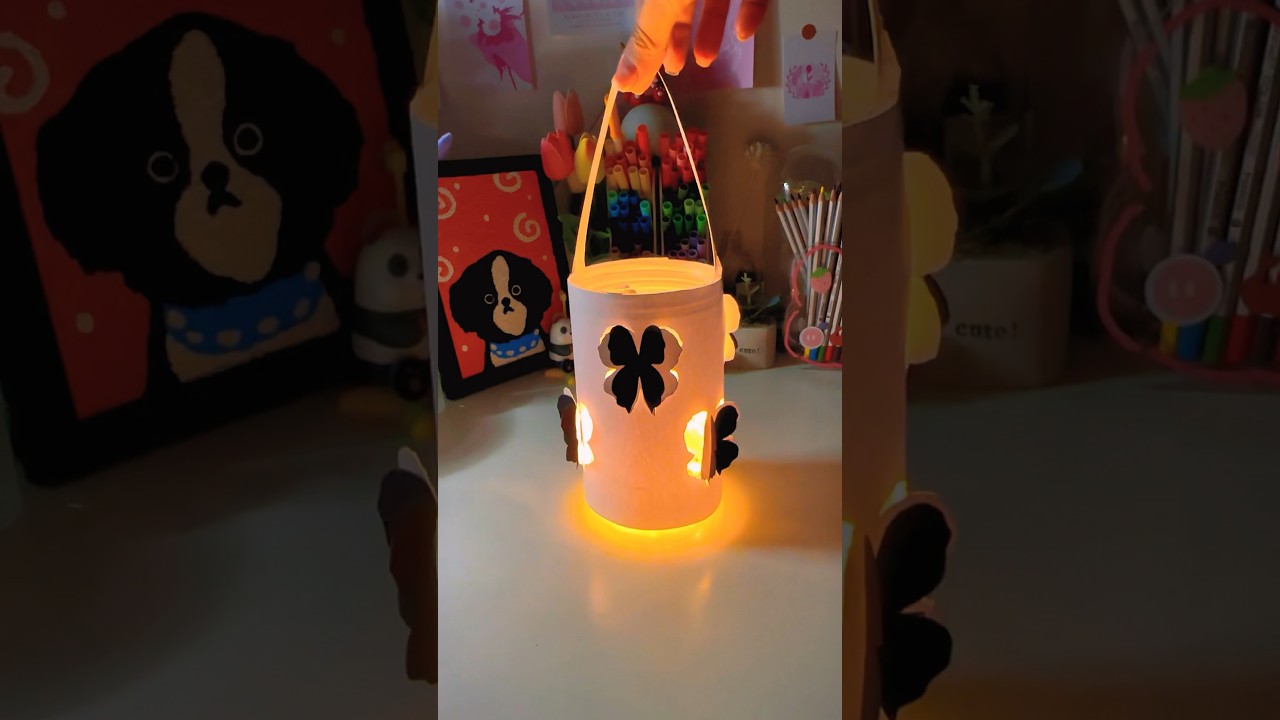 Lồng đèn trung thu cắm bút 2 trong 1