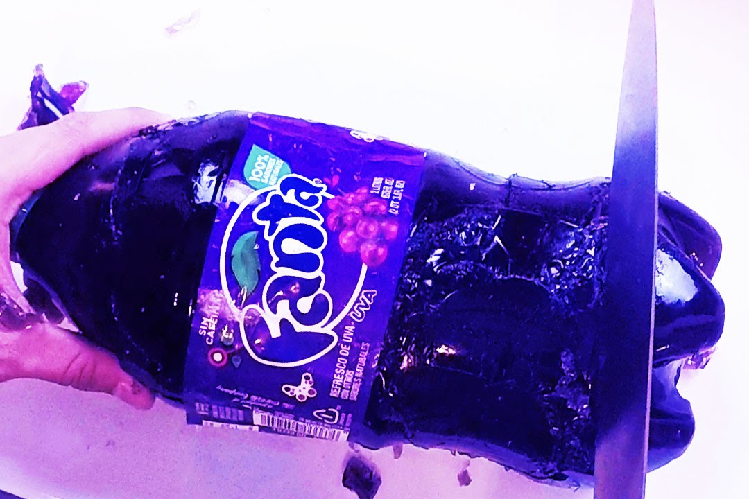 Giant Gummy Fanta Bottle JELLO!!!! FUN & Messy DIY!! Homemade Gummy Fanta!!