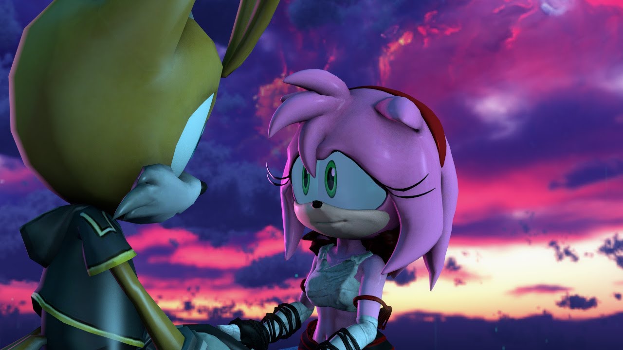 Sonic Multiverse - Amy hugs Tails
