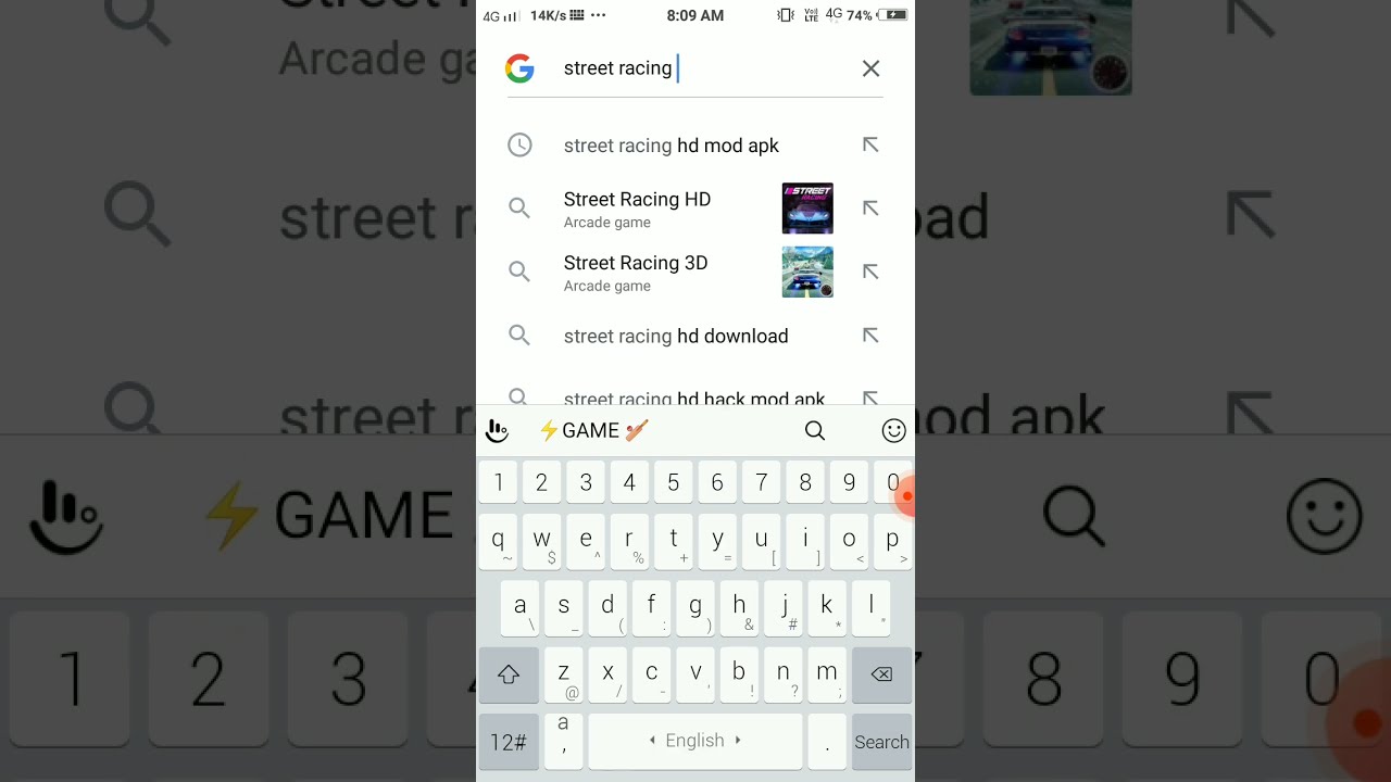 hack street racing hd