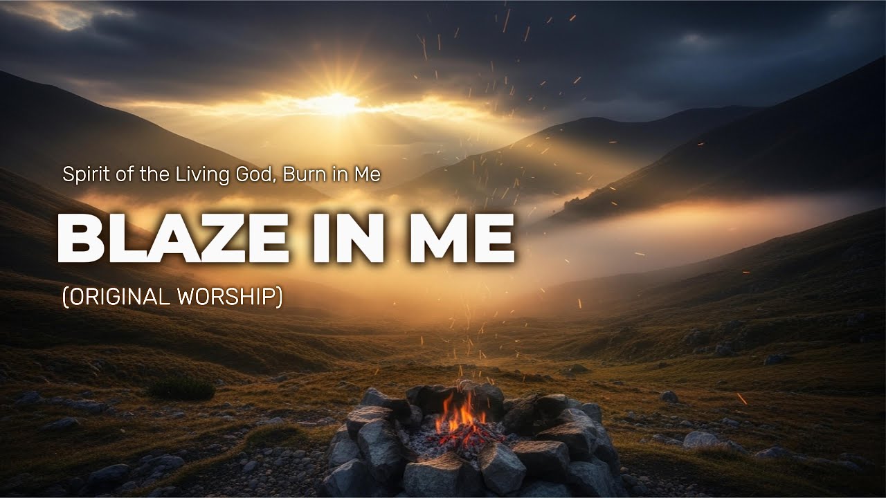 Blaze In Me (Original Worship) | &ldquo;Spirit of the Living God, Burn in Me&rdquo; | WorshipWave