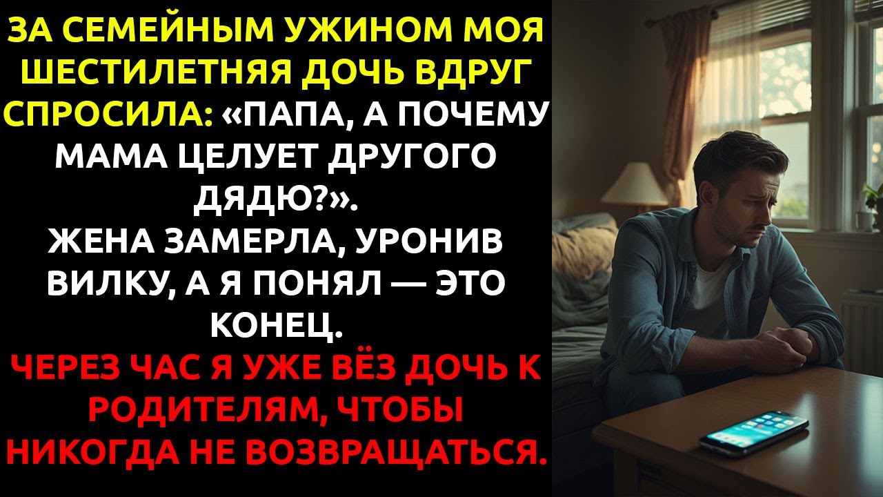 Моя 6-летняя дочь ЗАДАЛА жене один вопрос — и я понял, что наш брак ПОТЕРЯН НАВСЕГДА.