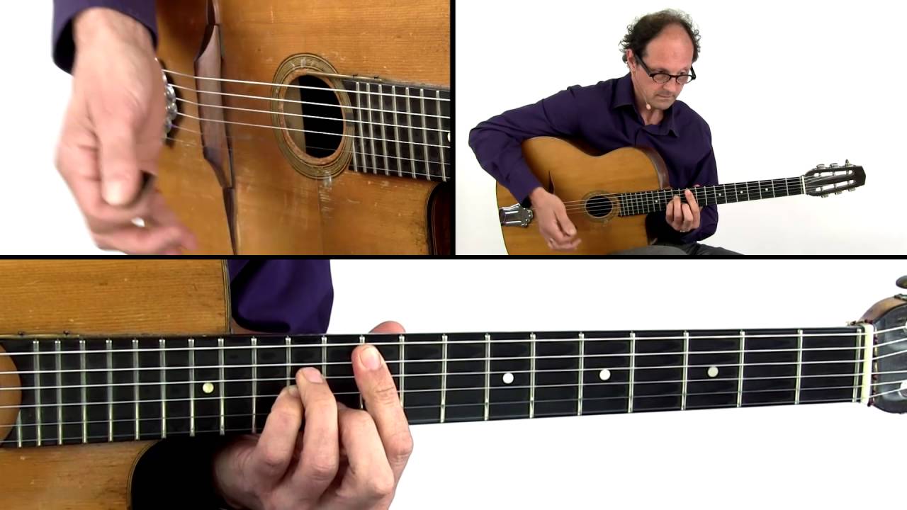 Gypsy Jazz Guitar Lesson - Diminished Breakdown 2 - Reinier Voet