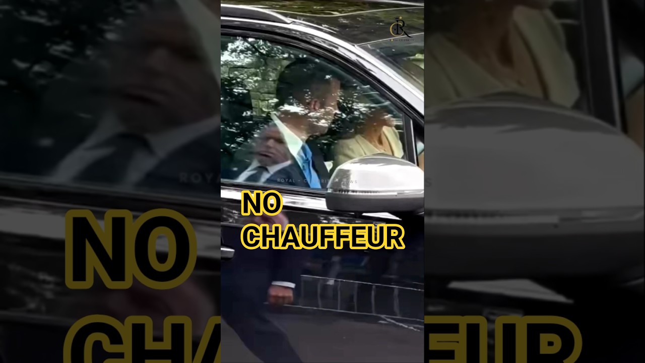Just William Driving Kate to a Wedding 😅 #princewilliam #katemiddleton #royalfamily