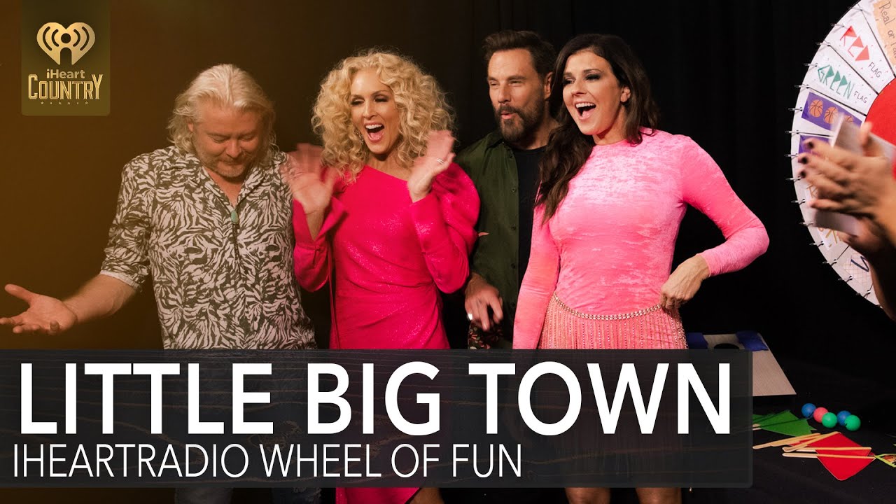 Little Big Town Tests Their Luck in the Wheel of Fun at the 2021 iHeartCountry Festival!