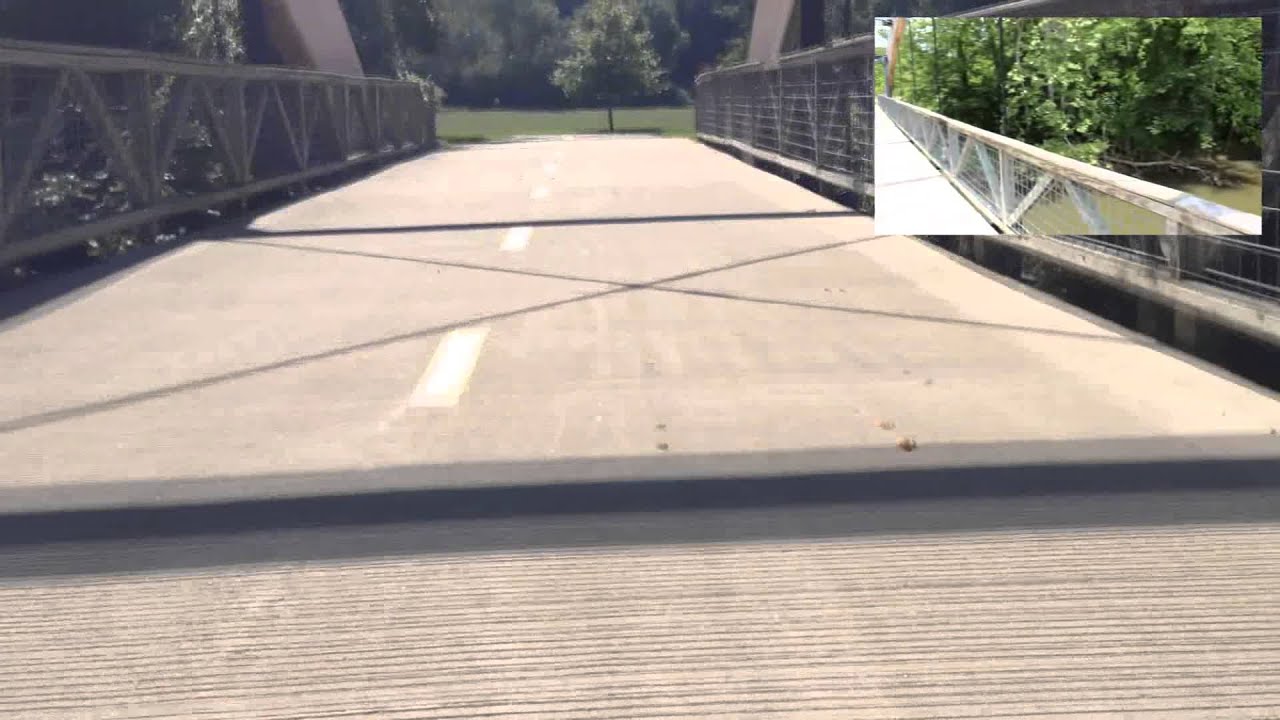 A 'Bike View' of Alum Creek Trail - Westerville to Easton - Columbus Ohio