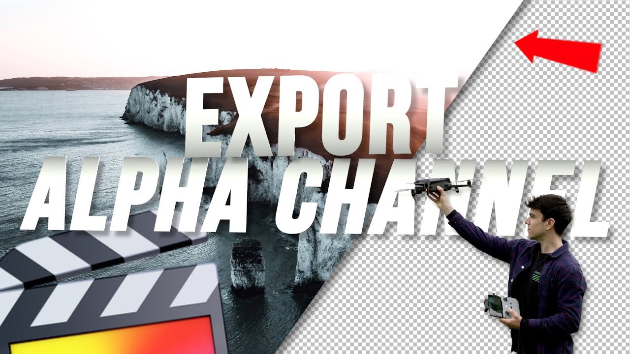 КАК ЭКСПОРТИРОВАТЬ С ПРОЗРАЧНЫМ ФОНОМ АЛЬФА-КАНАЛ - FINAL CUT PRO