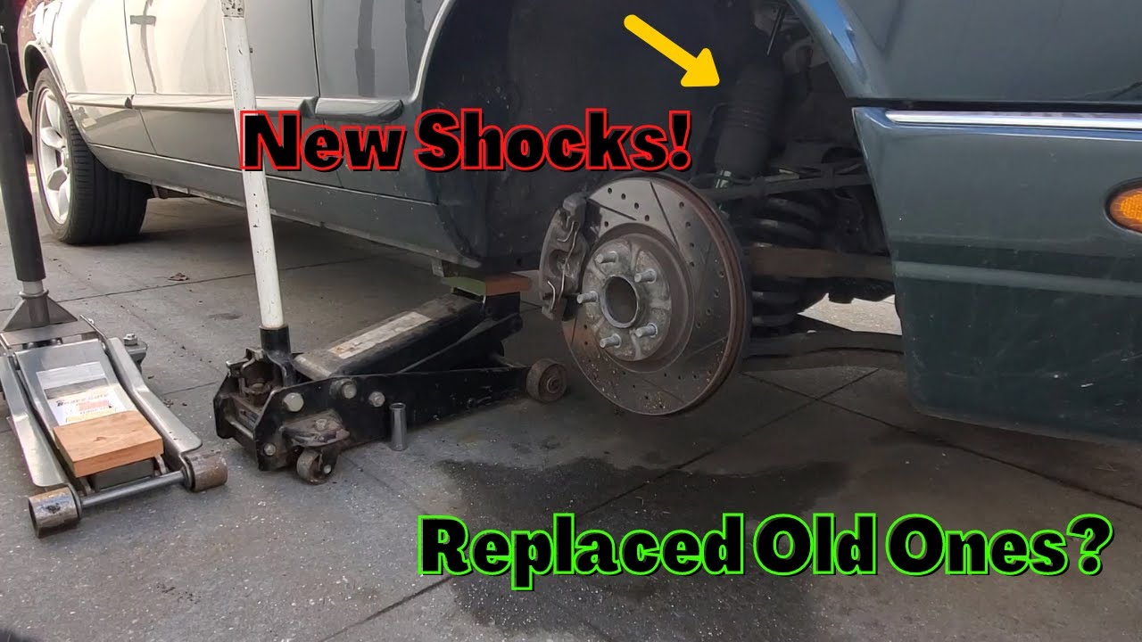 Jaguar XJR - Front Shocks Replaced