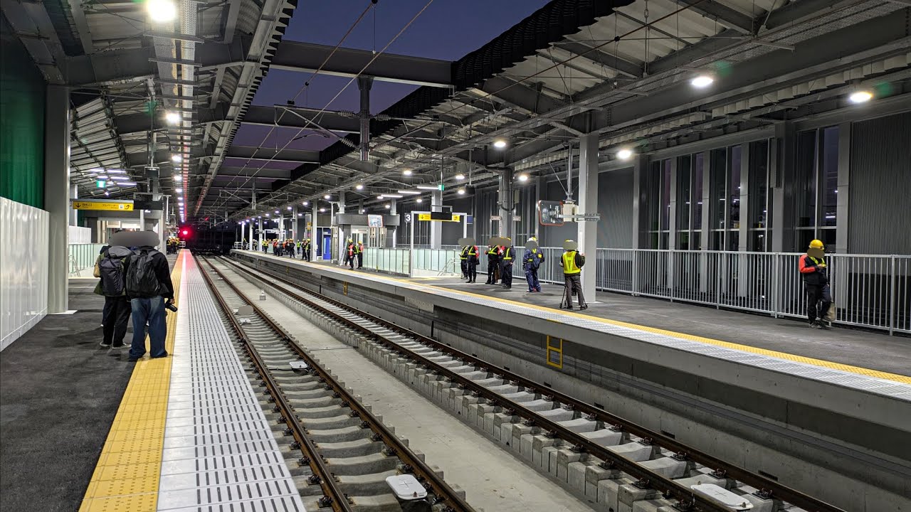 名鉄若林駅 高架駅舎 開業！【三河線】