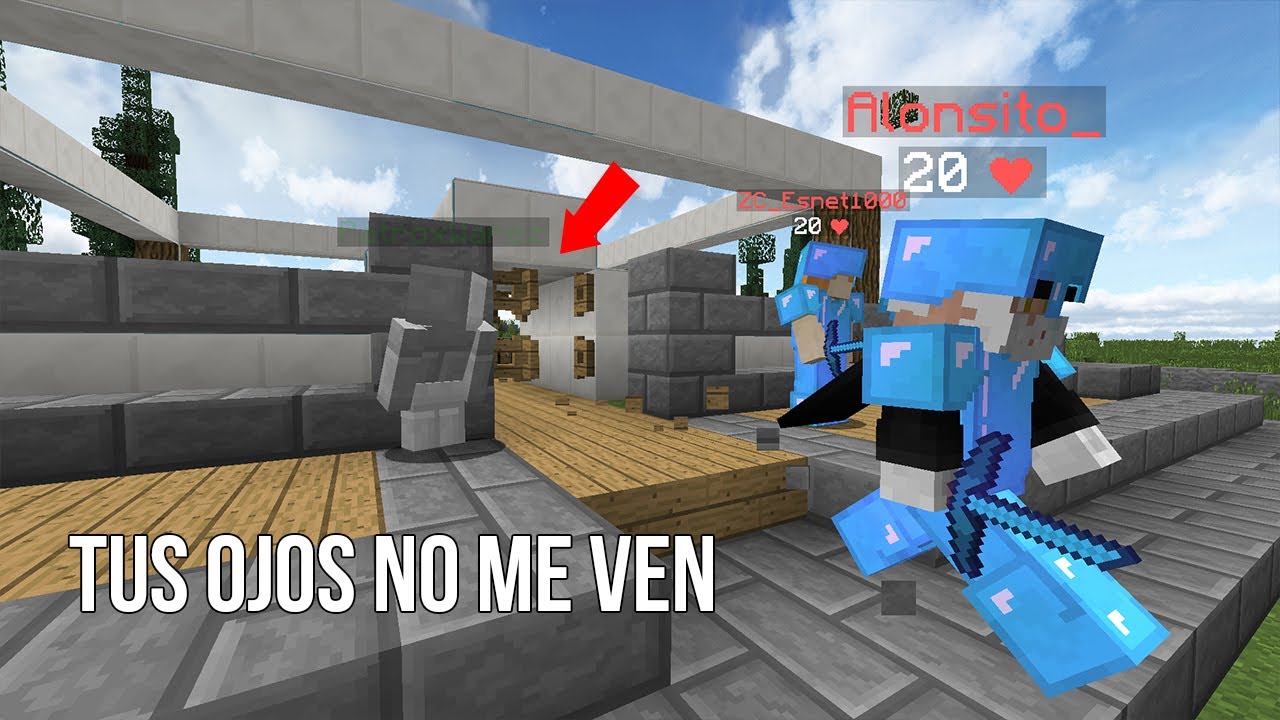 OLVIDARON CERRAR sus PUERTAS y APROVECHE para ENTRAR a su BASE INVISIBLE en Minecraft