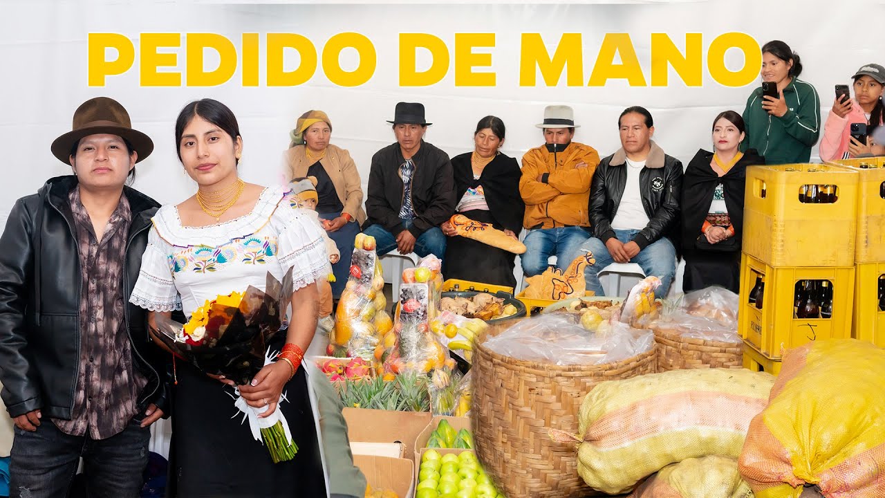Pedido de Mano - Jerson Anrango para Ana Morales | Otavalo 2025