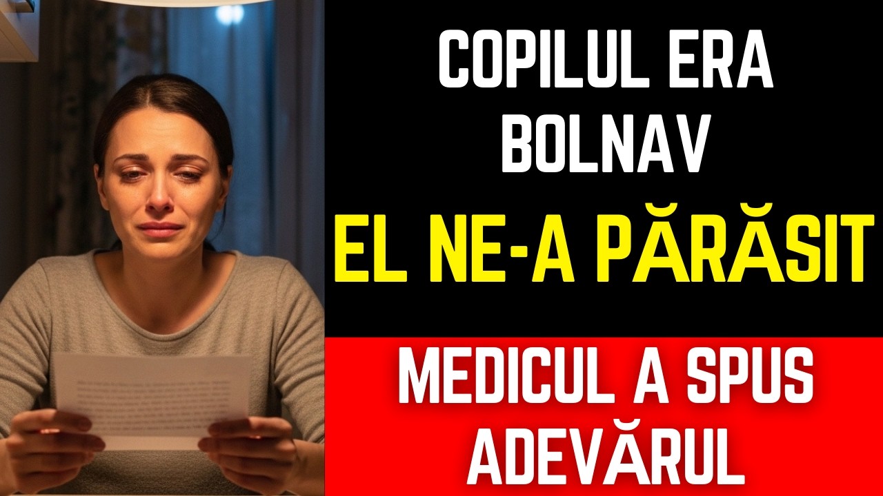 Am rămas fără un ban cu copilul meu bolnav, dar doctorul a spus ceva care a schimbat totul