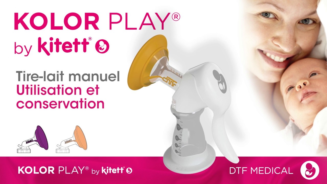 Comment utiliser le tire-lait manuel KOLOR PLAY&reg; - Partie 2 : utilisation & conservation