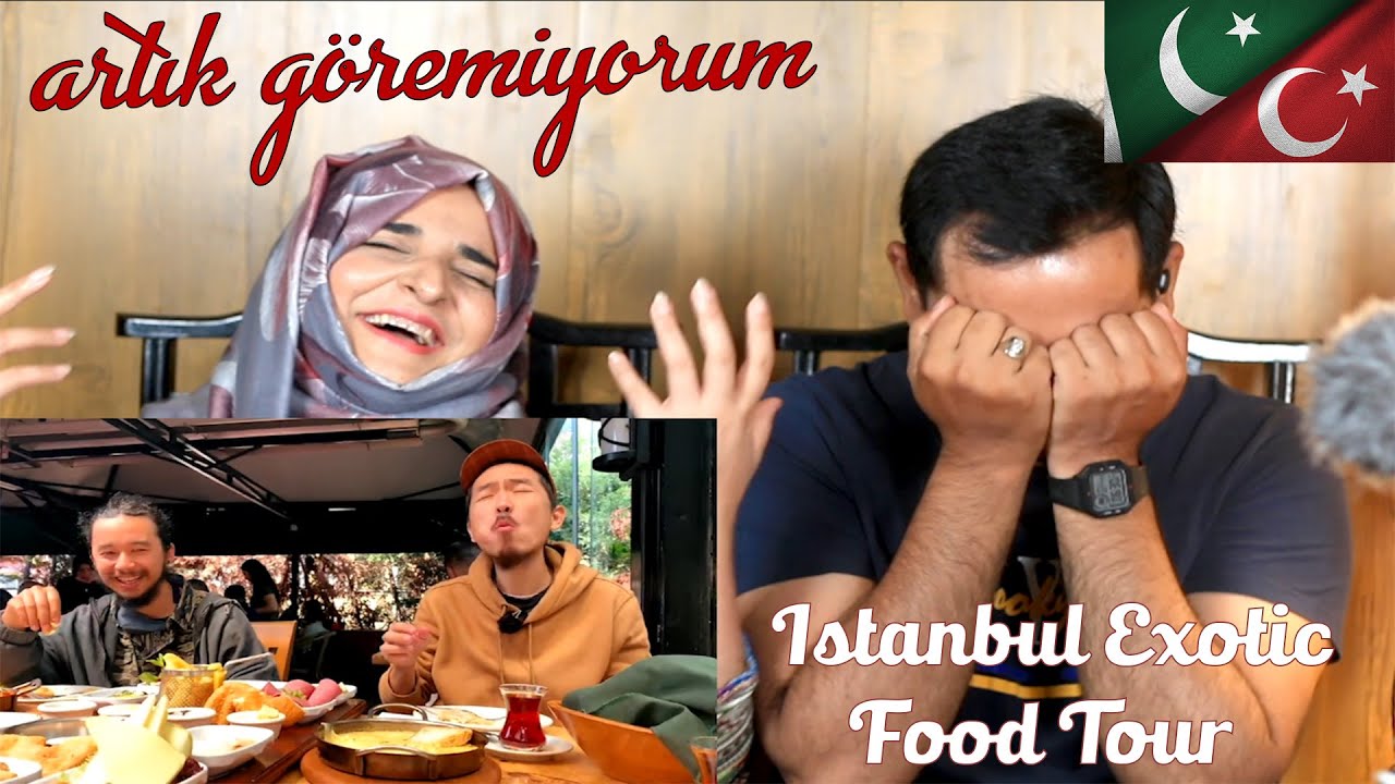 EXTREME STREET FOOD IN TURKEY  Istanbul Exotic Food Tour | Pakistani Reaction