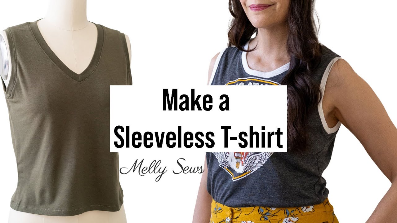How to Make a Sleeveless T-shirt