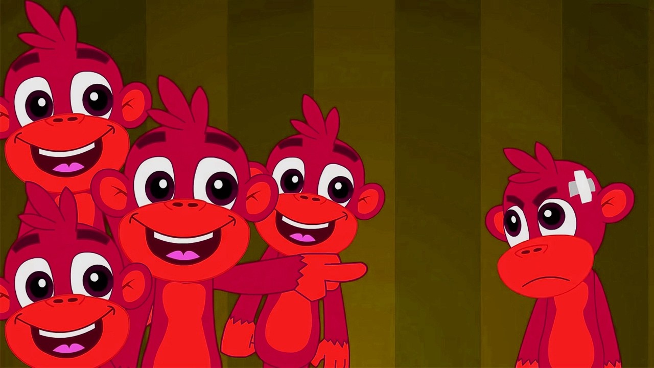 Five Little Monkeys Jumping Dance Party 🐵🎉 | 2 Minute Fast Beat Remix Loop | Pinkfong Style