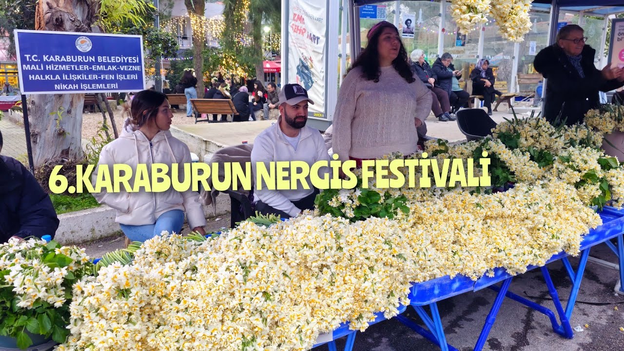 6.KARABURUN NERGİS ÇİÇEĞİ FESTİVALİ CANLI YAYIN 20.01.2024