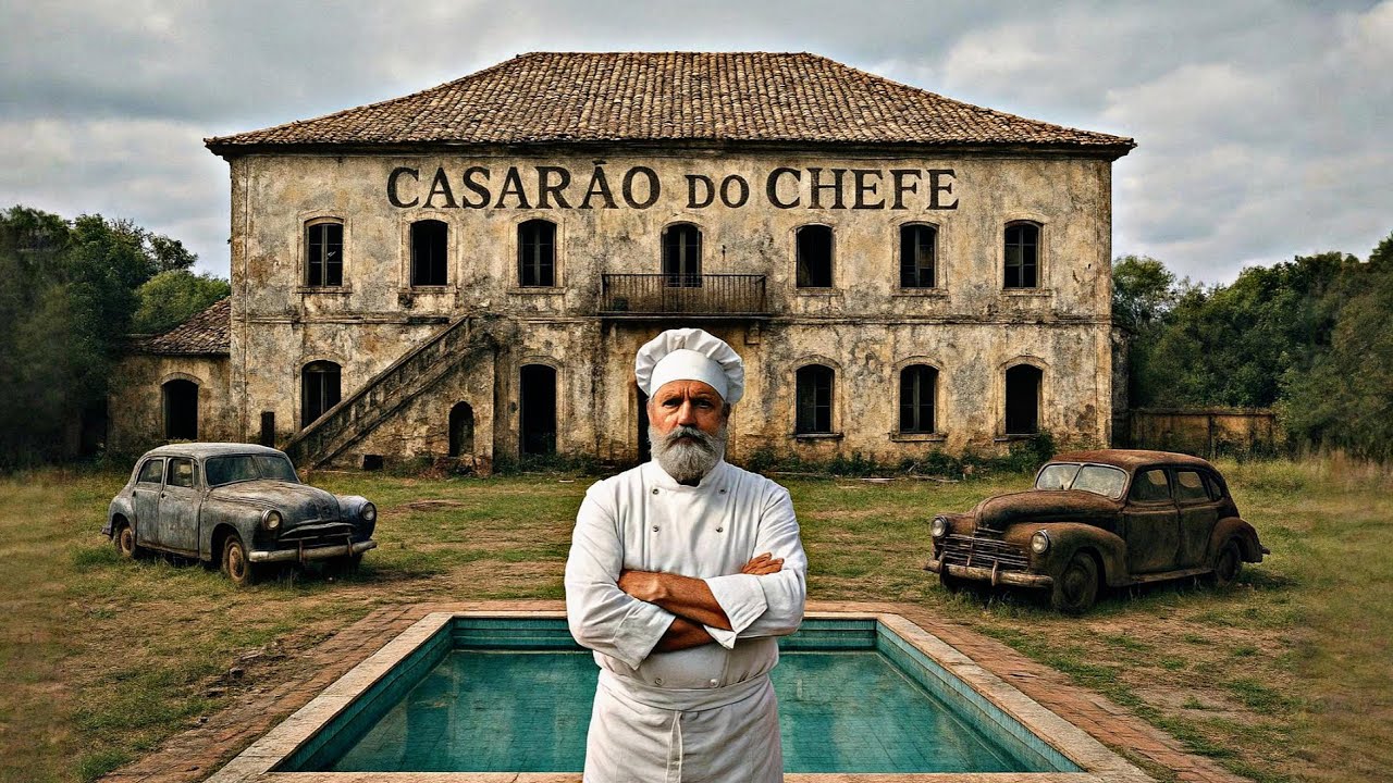 Entramos em um lugar onde ninguém entra há décadas! FAZENDA ABANDONADA DO CHEFE de COZINHA 