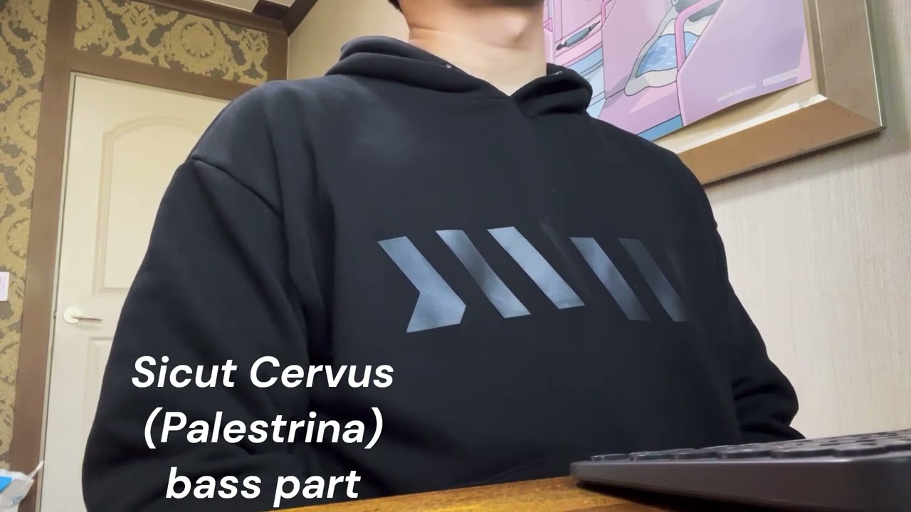 Sicut Cervus Desiderat (Palestrina) - Bass part