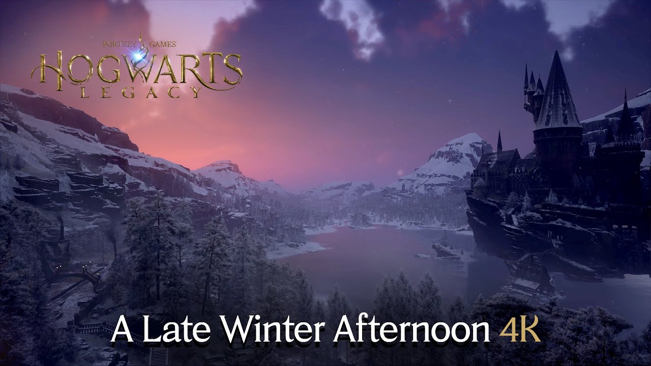 Hogwarts Legacy - A Late Winter Afternoon [ASMR] [4K]