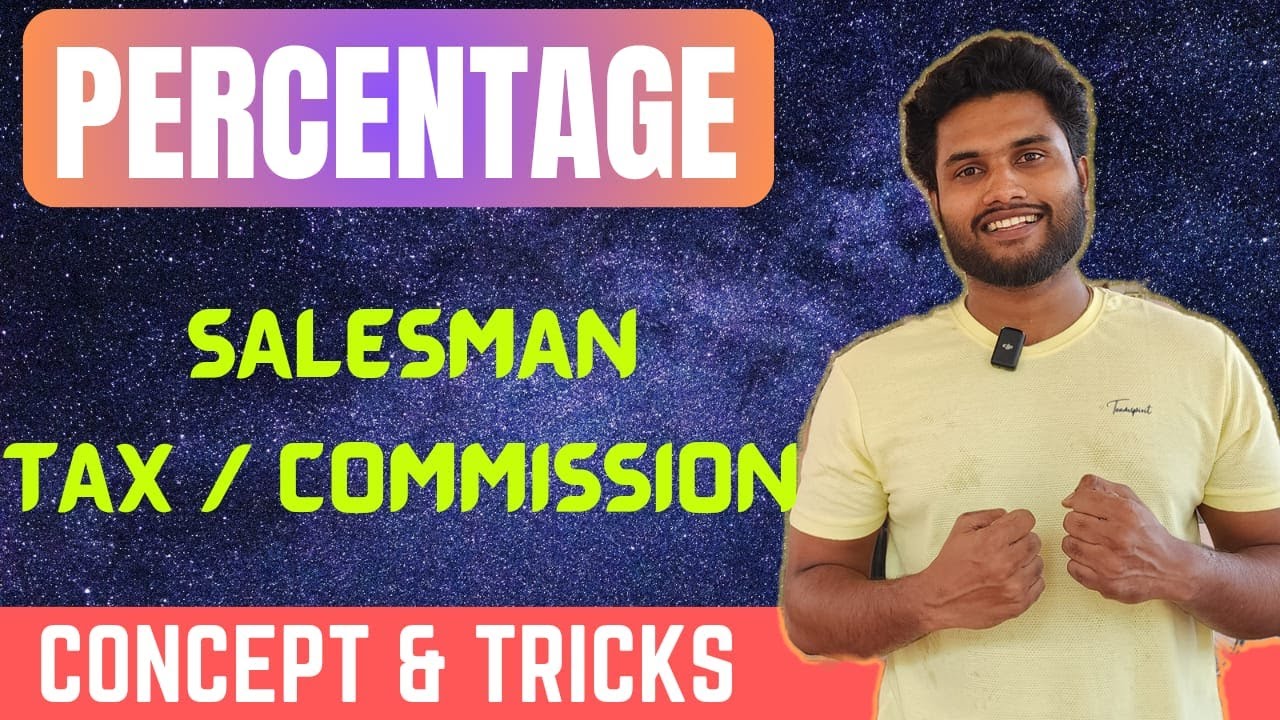 PERCENTAGE -  | SALES - BONUS - COMMISSION | CONCEPT & TRICKS | K10 session