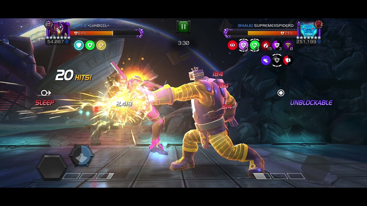 Zola node 50 with IronHeart - MCOC AW