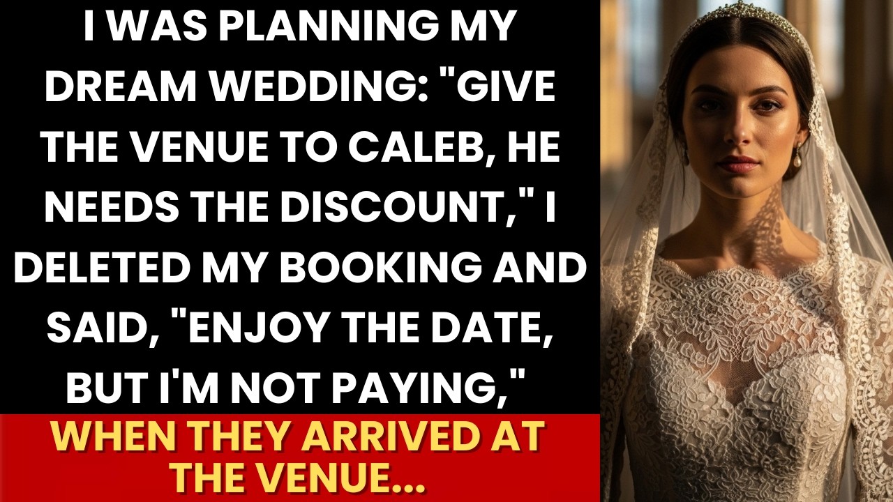 “Give The Venue To Caleb” Family Said — I Canceled My Booking “Enjoy The Date, I’m Not Paying”