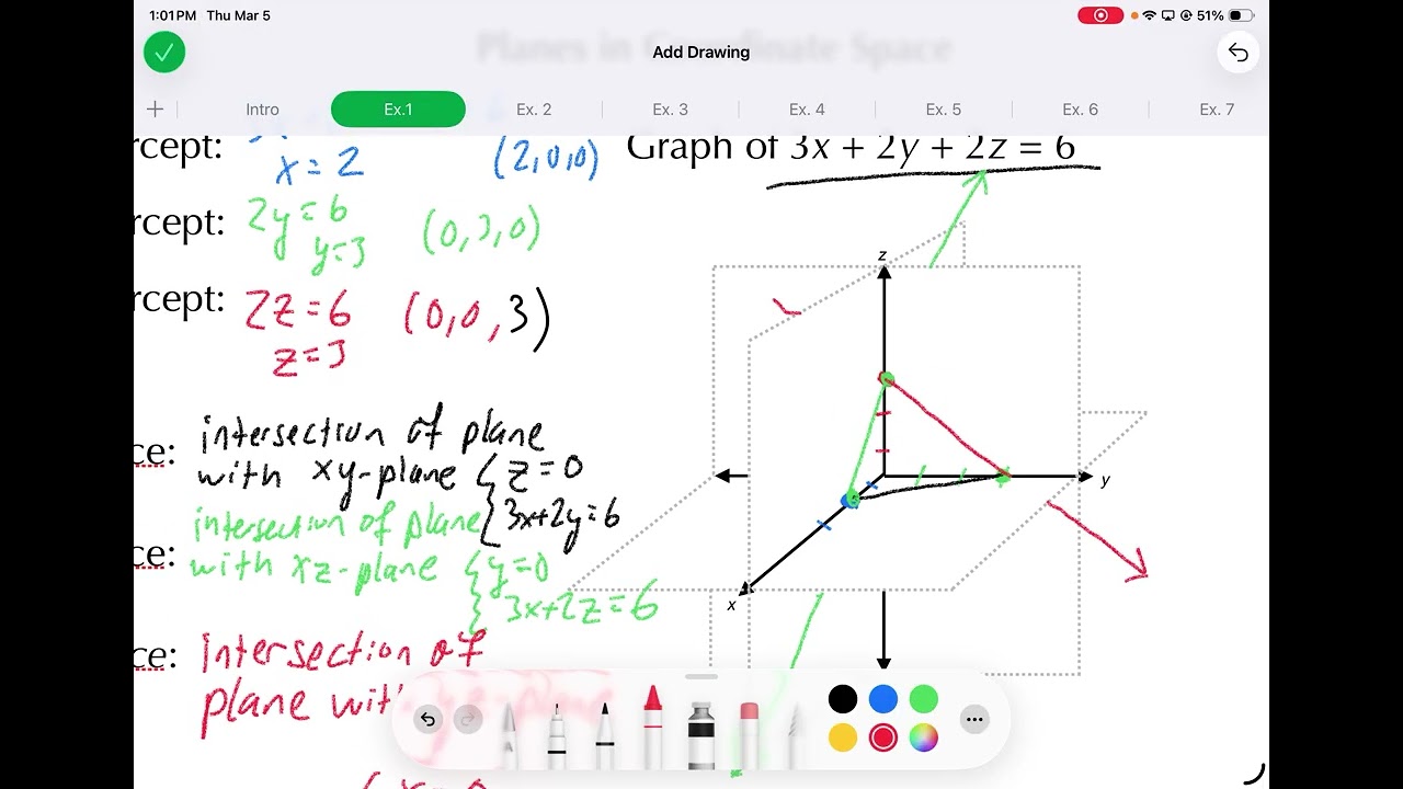 Section 9.1 - Vectors and Planes - 3/5/25 P6