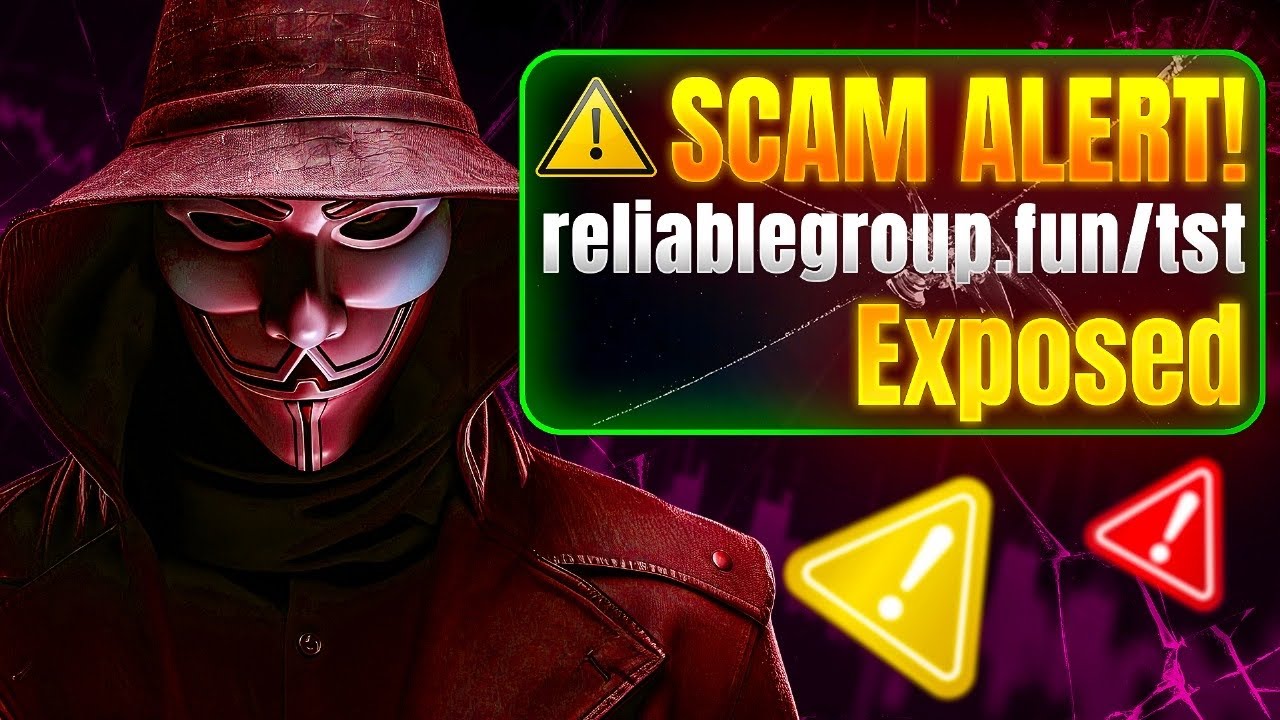 🚨 ReliableGroup.fun/tst Crypto Scam Exposed | Fake Investment Platform Alert