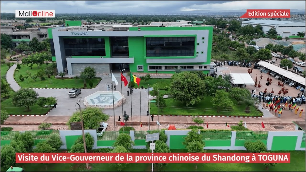 LE VICE-GOUVERNEUR DU SHANDONG EN VISITE AU GROUPE TOGUNA