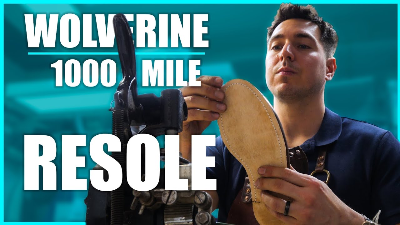 Замена подошвы ботинок Wolverine 1000 Mile