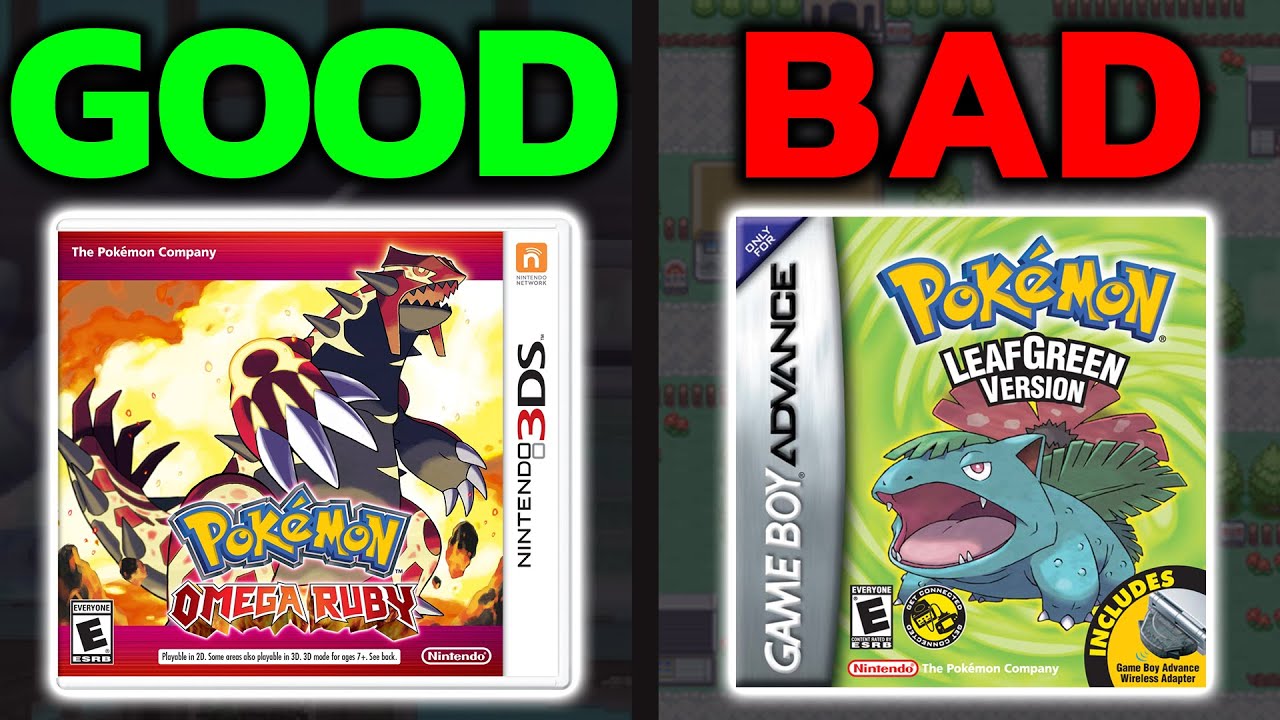 Ranking Every Main Series Pokémon Game