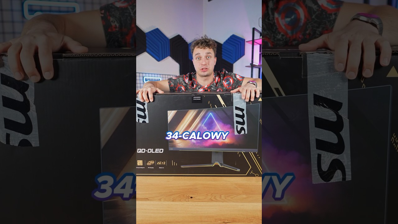 To niesamowity 34-calowy monitor dla graczy