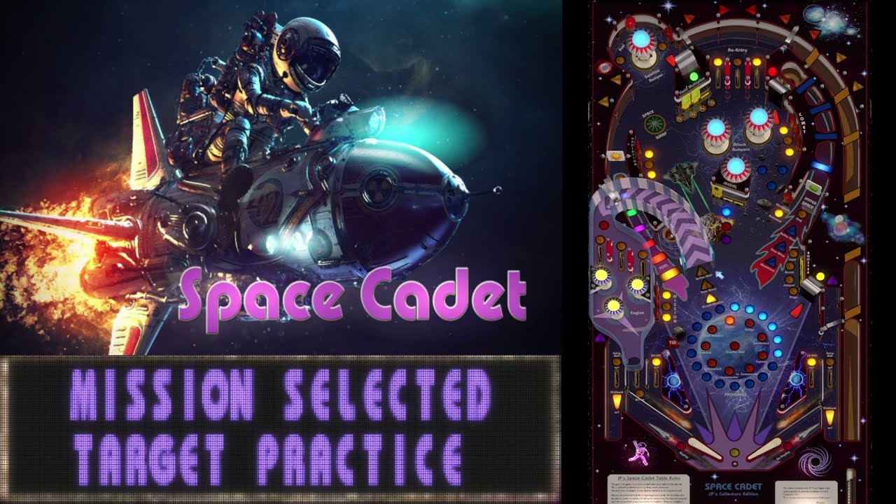 Space Cadet – Visual Pinball Gameplay ( JP's v6.0.1) | VPX 10.8